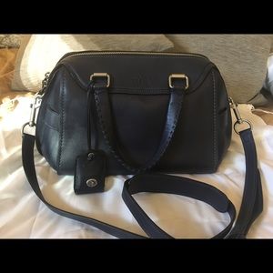 Glove tanned Indigo COACH Ace Satchel